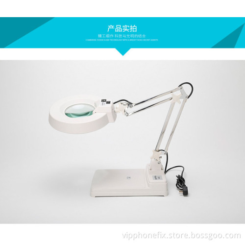 20 Times HD LED Desktop Magnifying Glass For Mobile Phone Repair